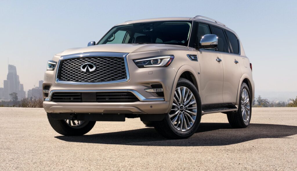 インフィニティQX80右ハンドルモデルについて